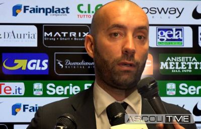 Ascoli-Perugia 2-2, la voce di Bucchi post gara