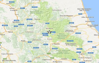 Terremoto, scossa pomeridiana di magnitudo 4.4 nella zona di Campotosto