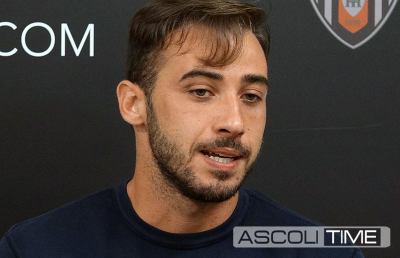 Ascoli Picchio, continuano ad allenarsi a parte sia Cinaglia che Lazzari