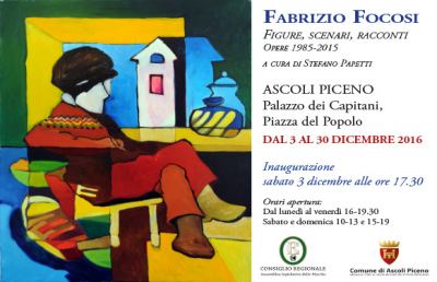 Ascoli Piceno, mostra antologica “Figure, scenari, racconti. Opere 1985-2015”
