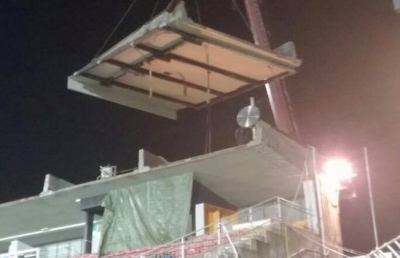 Stadio Del Duca, Castelli: “Ultimato taglio copertura. Martedì riunione per agibilità”