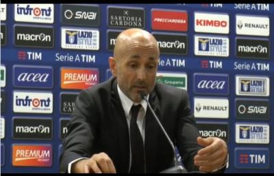 Lazio-Roma 0-2, Spalletti: ''Le parole di Lulic? Si commentano da sole...''