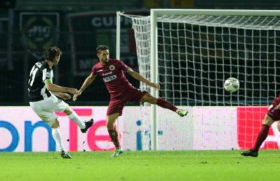 Ascoli Picchio, Cacia fa sempre rima con gol. De Vitis agganciato, la scalata continua