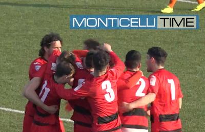 Monticelli-Pineto 3-0, highlights