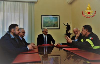 Siglato il protocollo d’intesa tra FMI e Corpo Nazionale dei Vigili del Fuoco