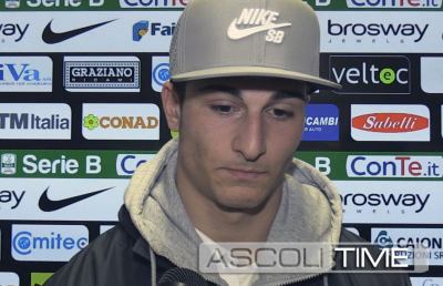 Ascoli-Latina 2-2, la voce di Orsolini post gara