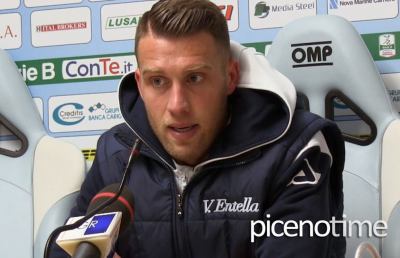Virtus Entella, la voce del difensore Iacoponi dopo il pareggio con il Trapani