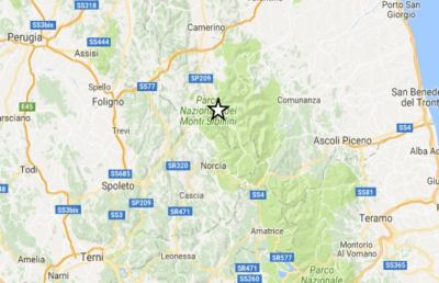 Terremoto, forte scossa all'ora di pranzo nell'entroterra maceratese