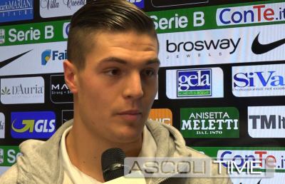Ascoli-Virtus Entella 2-1, la voce di Favilli post gara