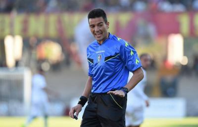 Benevento-Ascoli a Rapuano. Assegnò un rigore ai bianconeri a Trapani
