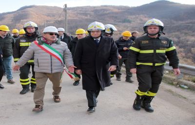 Pescara del Tronto, importante visita del Capo dello Stato Sergio Mattarella