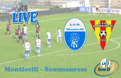 Monticelli-Sammaurese 1-2, aggiornamenti live