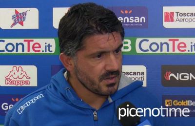Pisa, Gattuso dopo ko di Cittadella: “Calcio passa in secondo piano, è una grande presa per il cu..”
