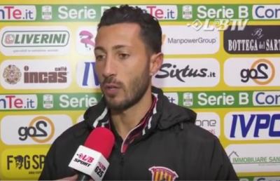 Benevento-Ascoli 0-0, la voce di De Falco post gara