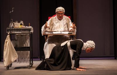 Teatro Ventidio Basso, Gioele Dix sul palco con ''Il malato immaginario''