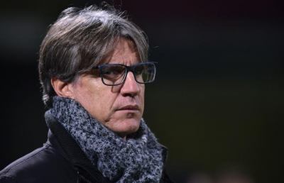 Ascoli, Giaretta: “Con Bari gara molto dura. Nessuna chiamata per Cacia dal capoluogo pugliese”