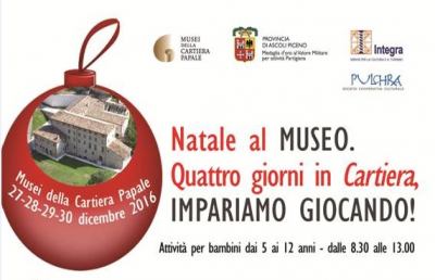 Musei Civici Ascoli Piceno, ricco il programma per le festività natalizie