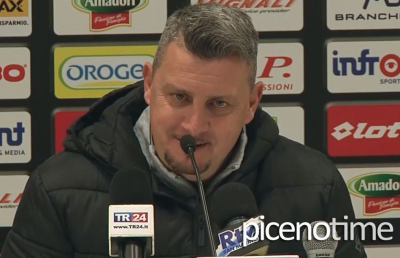 Cesena-Trapani 3-1, le voci di Camplone e Calori post gara