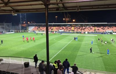 Spezia-Vicenza 0-0, le Aquile resistono oltre un'ora con l'uomo in meno