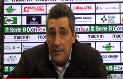 Ternana-Ascoli 0-1, la voce di Aglietti in sala stampa post gara