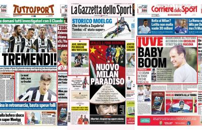 Ascoli, è Orsolini mania: sono tutte sue le prime pagine dei giornali nazionali