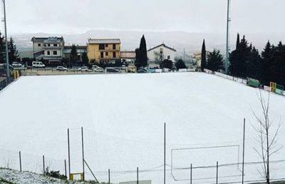 Serie D girone F, rinviate tre partite del 18° turno a causa del maltempo