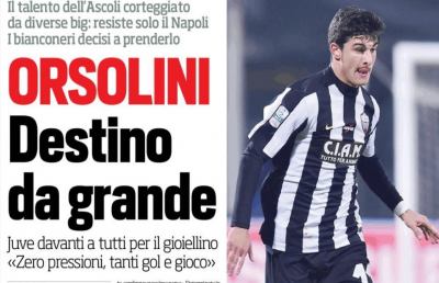 Corriere dello Sport: Di Mascio, Cerasi, Lovato e Petrone parlano di Orsolini