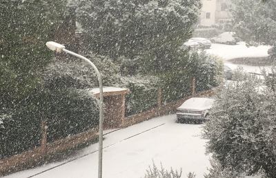 Non si attenua la morsa del gelo, abbondante nevicata in tutto l'Ascolano