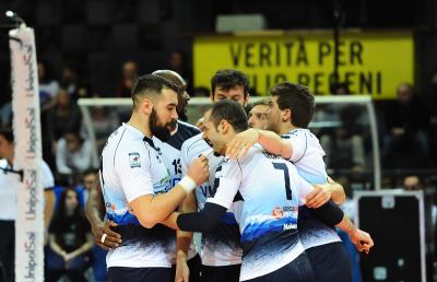 Volley Serie A2, M&G Videx Grottazzolina sconfitta al tie-break a Bergamo