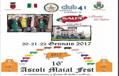 Ascoli Piceno, rinviato il Maial Fest per l'emergenza neve