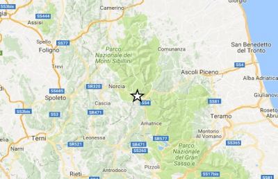 Ancora terremoto, scossa vicina a magnitudo 4 in provincia di Rieti