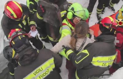 Slavina hotel Rigopiano, Prefettura Pescara: ''Sono ancora 23 i dispersi''