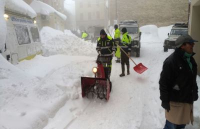 Emergenza neve-terremoto, Protezione Civile: “Continuano attività di ricerca e soccorso”