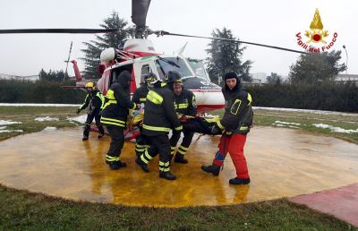  Vigili del Fuoco Ascoli: emergenza neve, non si fermano i soccorsi