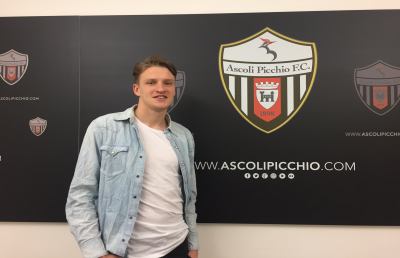 Ascoli Picchio: ufficiale l'arrivo del lituano Slivka in prestito dalla Juventus