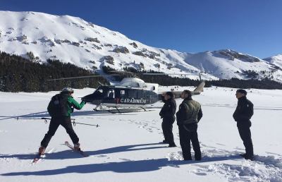 Valanghe, Carabinieri Forestali: “Sui Monti Sibillini rischio 3 su scala da 1 a 5”