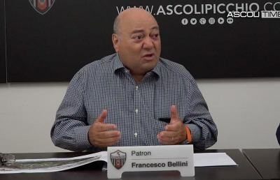 Ascoli, Bellini al CdS: “Progetto triennale per tornare in A ed onorare memoria Rozzi”