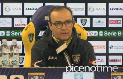 Frosinone-Brescia 1-0, le voci di Marino e Brocchi post gara