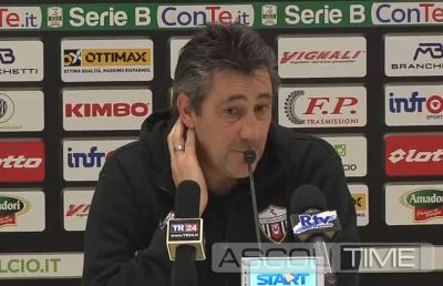 Cesena-Ascoli 2-2, la voce di Aglietti in conferenza stampa