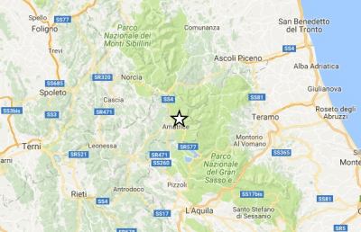 Terremoto, nel pomeriggio scossa di magnitudo 3.5 in provincia di Rieti