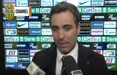 Verona-Salernitana 2-0, le voci di Pecchia e Luppi post gara