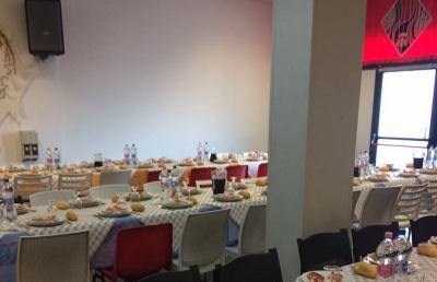 Carnevale di Ascoli Piceno, grande partecipazione al pranzo dei gruppi mascherati