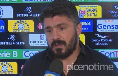 Pisa-V.Entella 1-1, le voci di Gattuso e Breda post gara