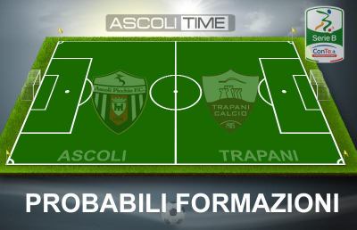 Ascoli-Trapani, probabili formazioni della sfida tra piceni e siciliani