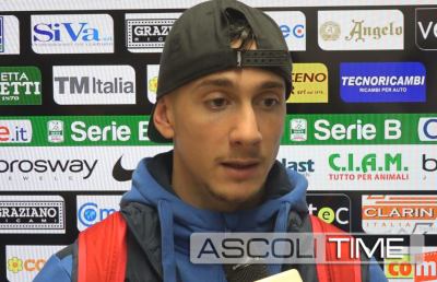 Ascoli-Trapani 2-2, le voci di Manconi e Colombatto post gara