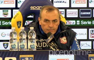Frosinone-Carpi 1-0, le voci di Marino e Castori post gara