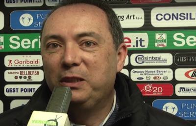 Pro Vercelli-Spezia 0-2, presidente Secondo: ''I rigori, quando sono evidenti, si danno''