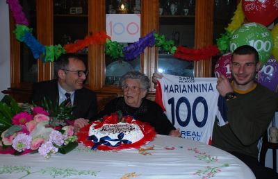 San Benedetto del Tronto, grande festa per i 100 anni di Marianna Girolami