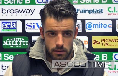 Ascoli-Pro Vercelli 3-1, la voce di Legati post gara