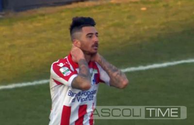 Vicenza-Ascoli 1-1, Bellomo: “In campo litigo un po' con tutti”. De Luca: “Nella ripresa giocato meglio”